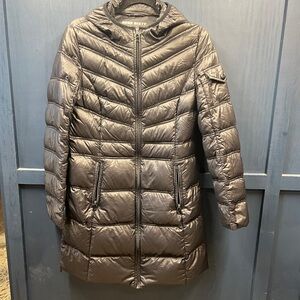 Miss Sixty Ultra Lightweight Packable Down Coat - black  / medium Puffer Jacket